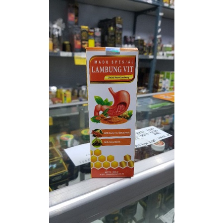 

Madu LAMBUNG VIT Gerd Maag Asam Lambung Sesak Napas Radang Usus Nyeri Ulu Hati Kembung Tukak Lambung Sakit Kepala