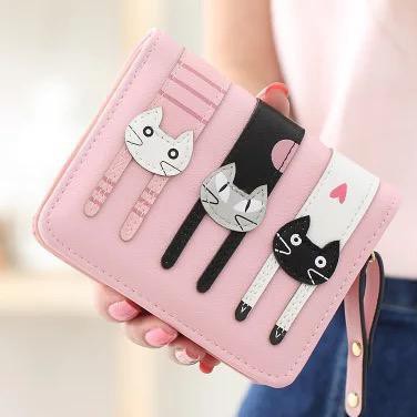 

No4CodeDompet Lipat Three Cat Toby Cute [A8](siap Kirim) OC4