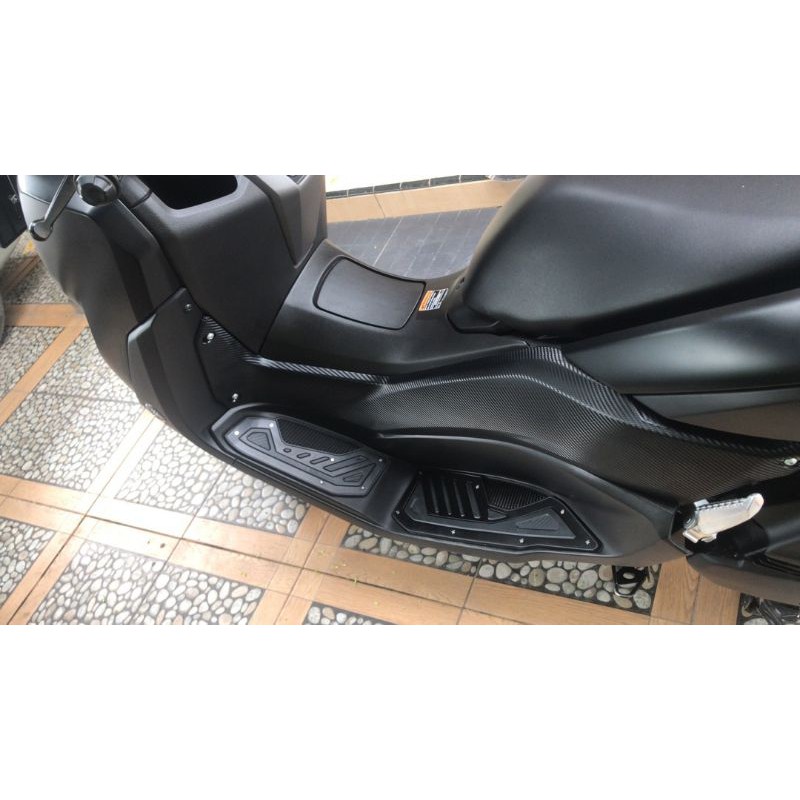 PLAT BORDES YAMAHA NMAX NEW 2020 - 2021 , BORDES NMAX OLD 2015 2019 LAMA , BORDES CNC KARPET TAPAK KAKI N-MAX 155 PREMIUM PNP N MAX