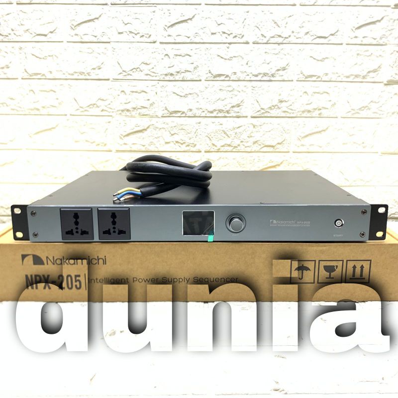 Power Distributor Nakamichi NPX 205 Original Power Sequencer Controller