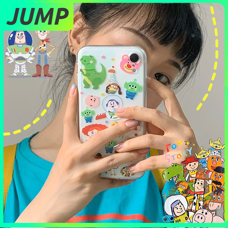 Soft Case Silikon tpu Motif Print Toy Story Untuk Iphone 11 11pro 11promax XR XS MAX 7 plus 8 plus