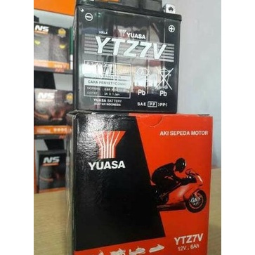 Yuasa YTZ7V Aki Yamaha NMAX
