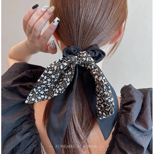 Ikat Rambut Korea Karet Rambut Elastis Stretch Scrunchies Pita Tanya