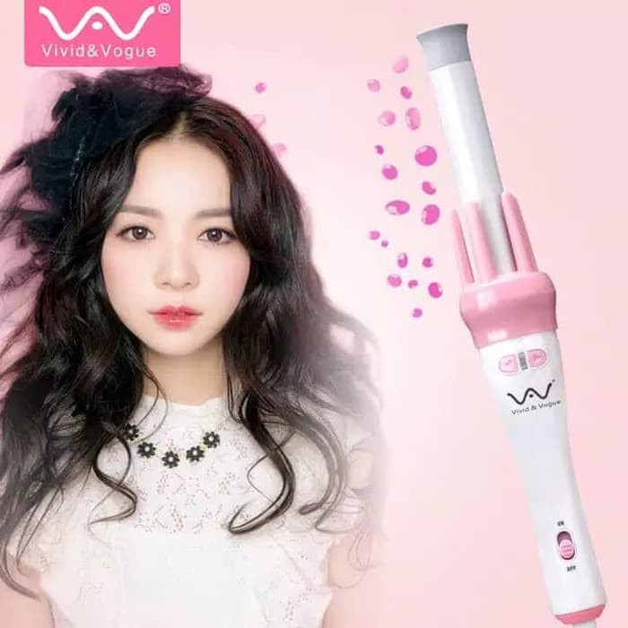 TBI Catokan Keriting Otomatis Bahan Vivid &amp; Vogue Keramik Auto Hair Curler Catok Rambut