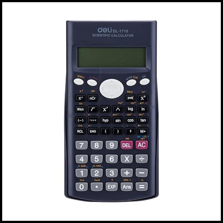 

Kalkulator Ilmiah Deli 1710 Original / Scientific Calculator Kuliah