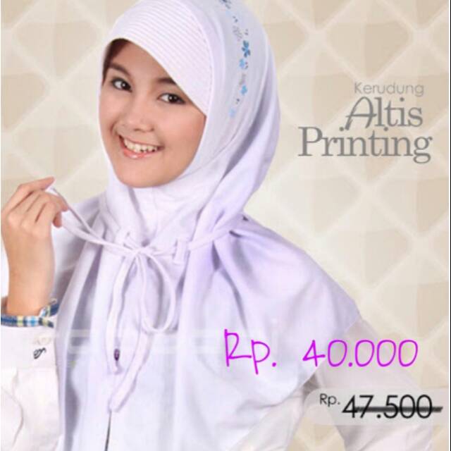 Kerudung Rabbani Altis Printing