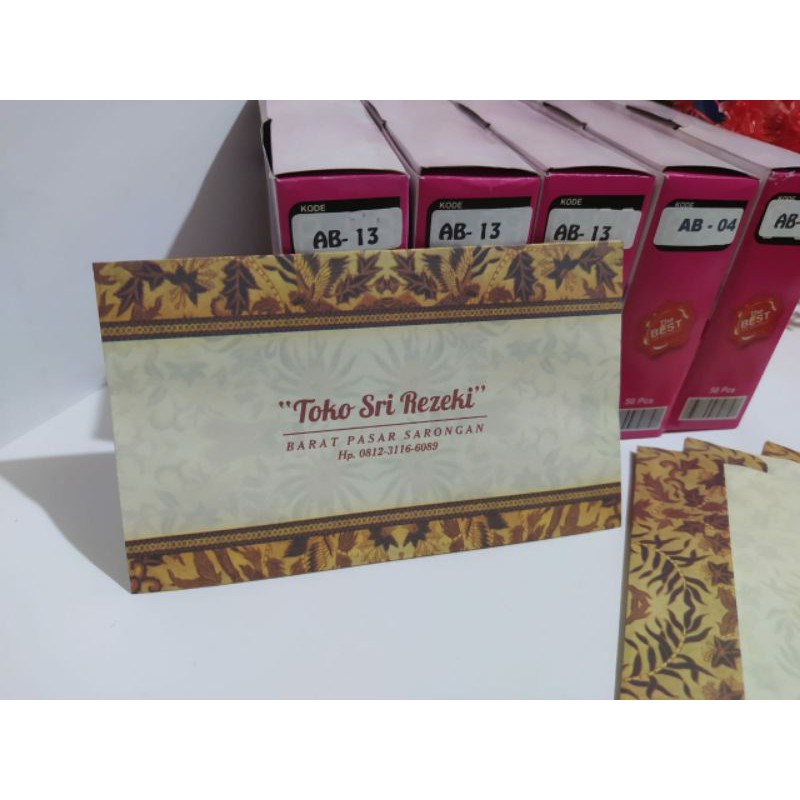 

Amplop Sumbangan Gift Envelope Falah AB