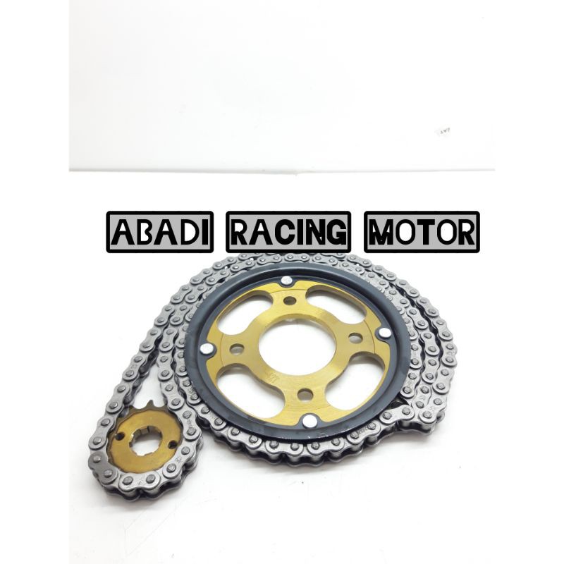 Gir Ger Gear Set Paket Megapro New - Verza - Cb 150 - Cb 150 R - Cbr 150 R - Sonic 150 - Supra gtr