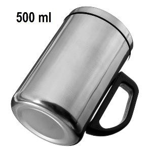 Thermos Mug 500ML Termos Cangkir Gelas Minum Air Panas Dingin Stainless Harga Termurah