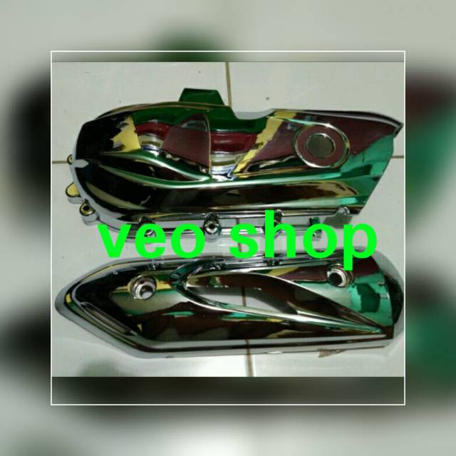 Variasi beat karbu crume tutup knalpot beat karbu dan tutup cvt beat karbu