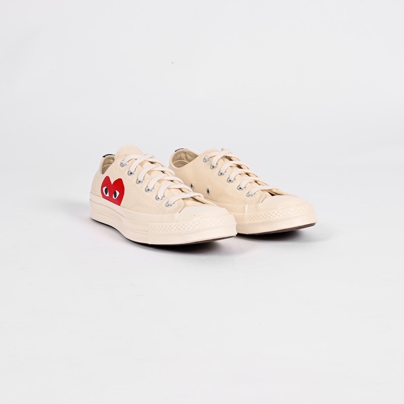 Converse X Cdg One Heart White Low