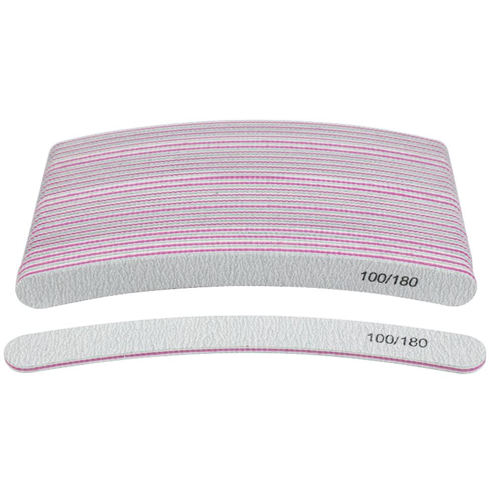 AUGUSTINA Agustina Kikir Kuku Profesional100 /180 Pedicure Manicure Nail Care Tools UV Gel Polisher Sanding Buffer Block