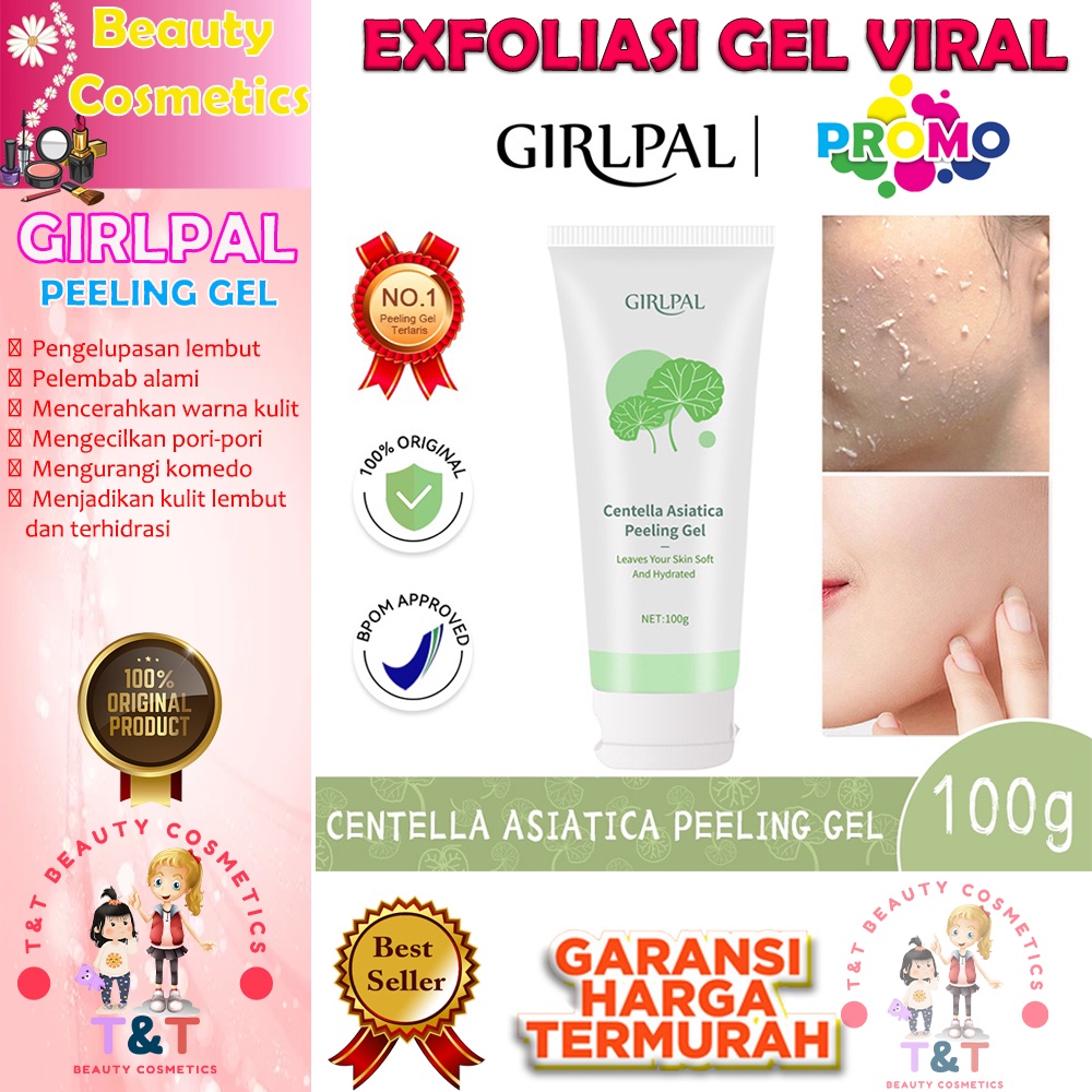 Jual GIRLPAL exfoliasi gel VIRAL Peeling Gel 100g Mencerahkan Dan