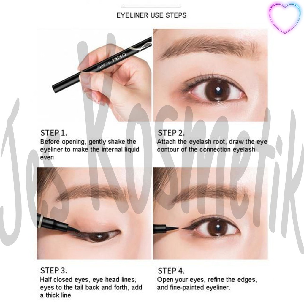 [PER PCS] DNM Eyeliner Mascara Waterproof