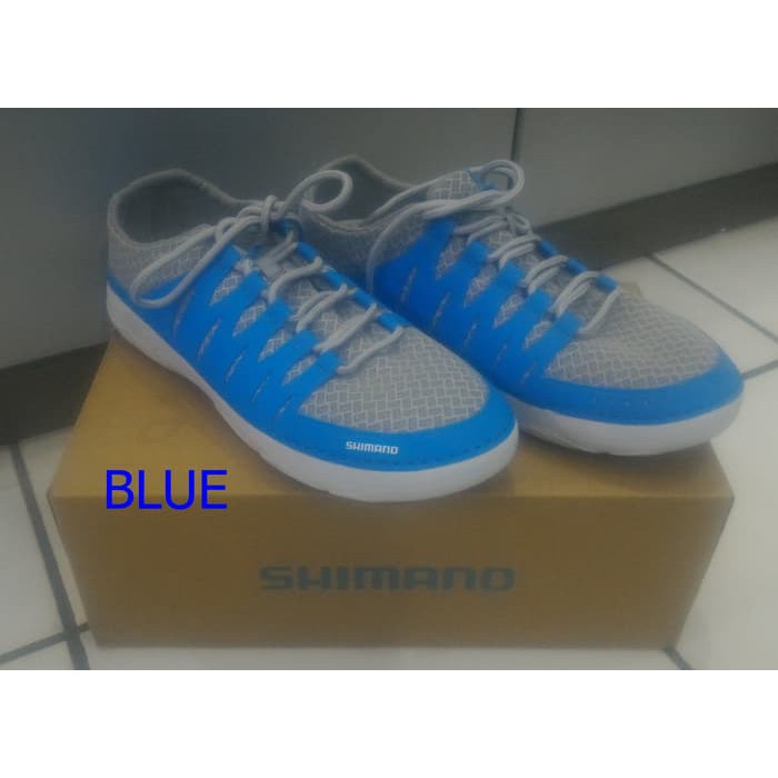 SEPATU MANCING SHIMANO EVAIR BOAT SHOES COLOUR BLUE