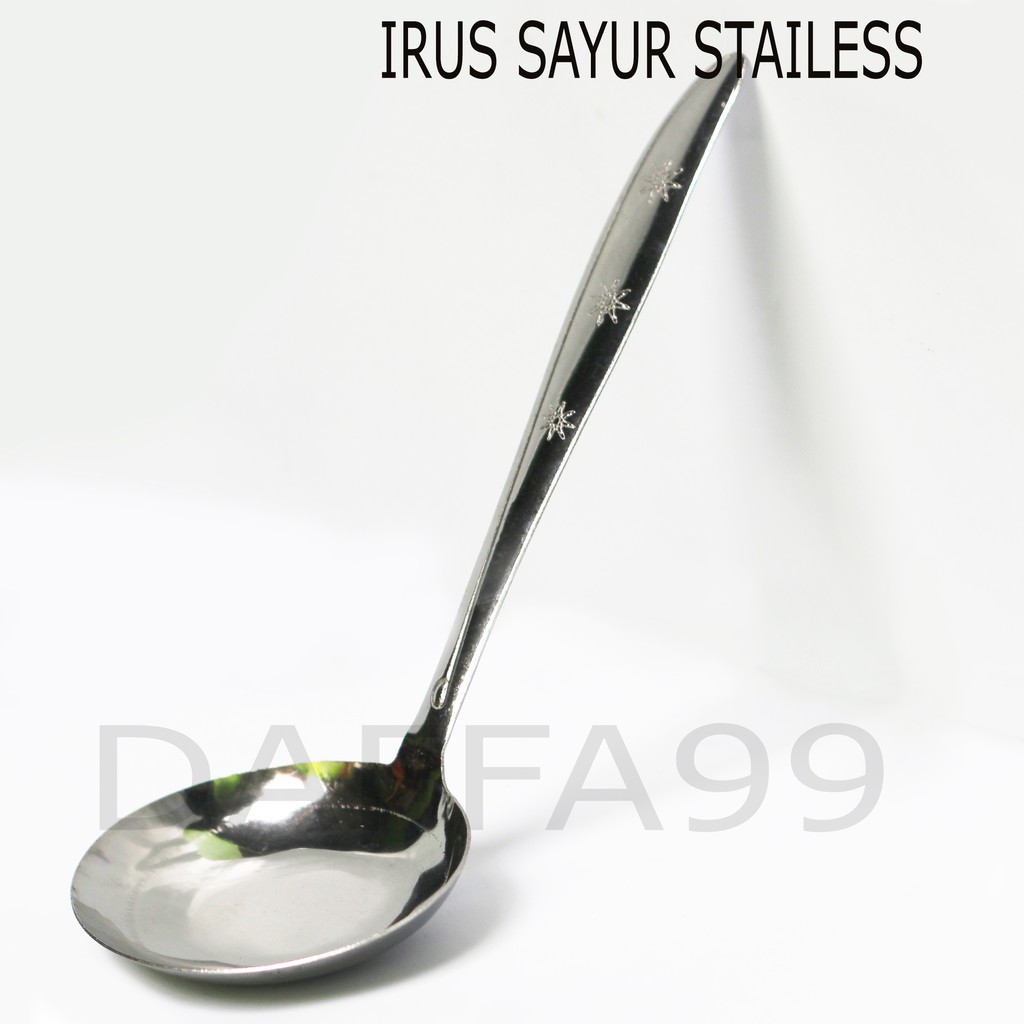 SENDOK SAYUR STAINLESS / IRUS SAYUR