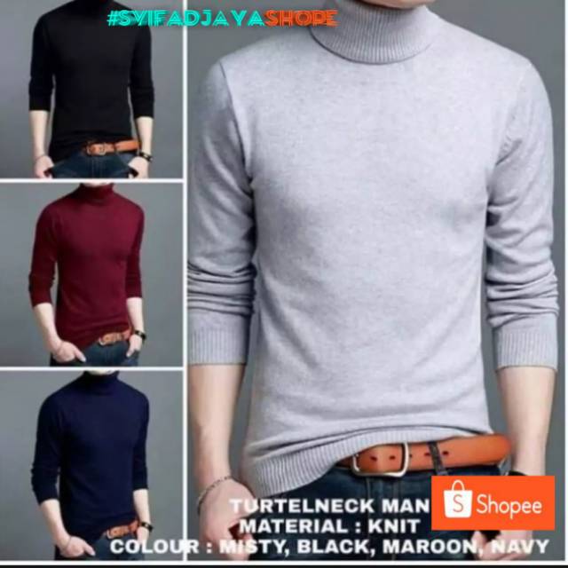 SWEATER RAJUT TURTELNACK MAN BEST QUALITY