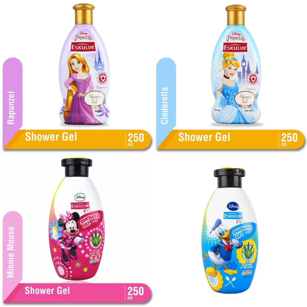 Eskulin Shower Gel Sabun Mandi Anak