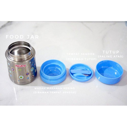 NUBY STAINLESS INSULATED FOOD JAR