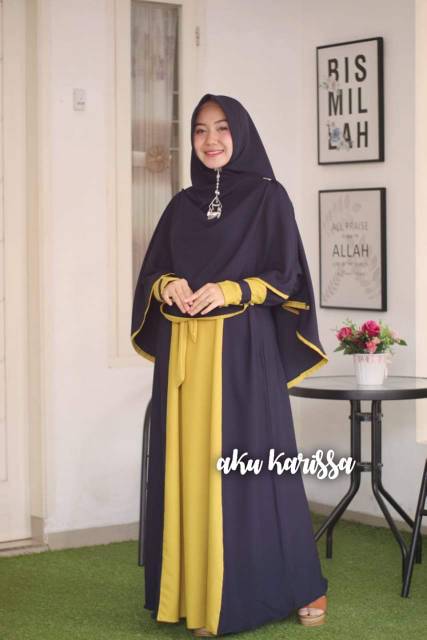 Set Syar'i Kamila / Set Ity Crep / Casual Dress