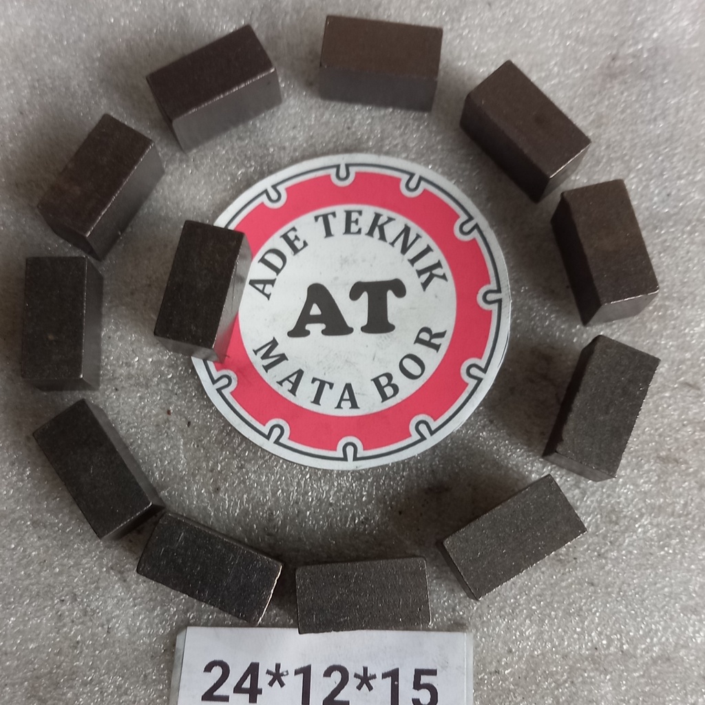 Diamond Segment Sandstone 12 mm.mata bor coring .mata bor sumur..Mata diamond segment.Segmen Mata Co