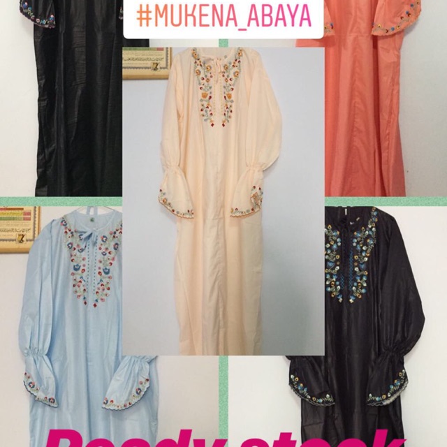 Mukena Abaya Katun