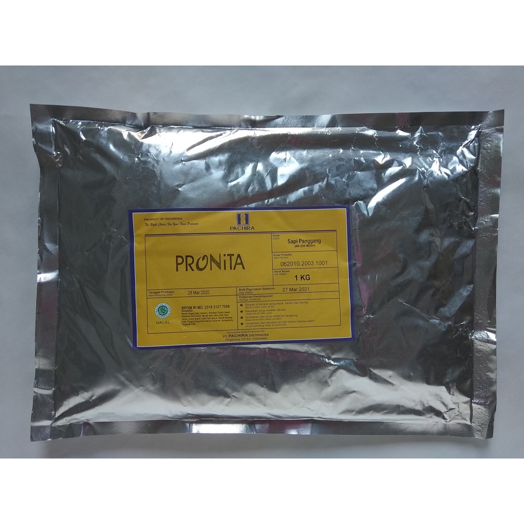 

PRONITA SAPI PANGGANG Bumbu Tabur 1 Kg / Bumbu Tabur Kentang Goreng Keripik Cilok Basreng