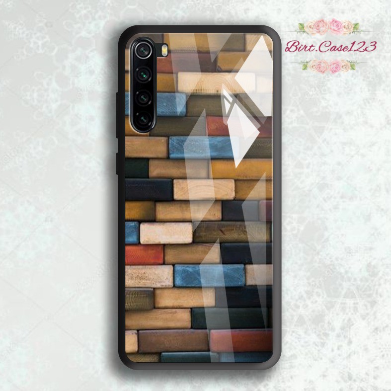 back case glass KAYU WALLPAPER Oppo A3s A1k A5 A9 2020 A7 F9 A5s A31 A52 A53 A92 A37 A57 A59 BC4939