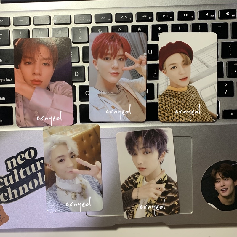 NCT JENO RESONANCE PAST FUTURE WE YOUNG WE GO UP JISUNG CRAZY PHOTOCARD PC