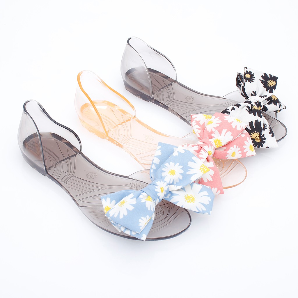 Yodra / Lyodra Mariahna Flat Jelly Shoes Import LDR211 Real Pict