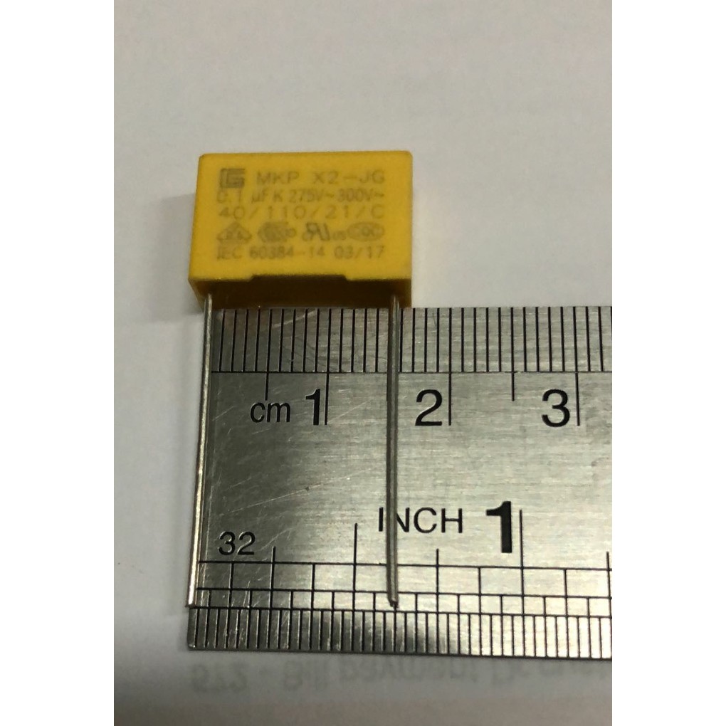 Capacitor X2 MKP 104 300VAC