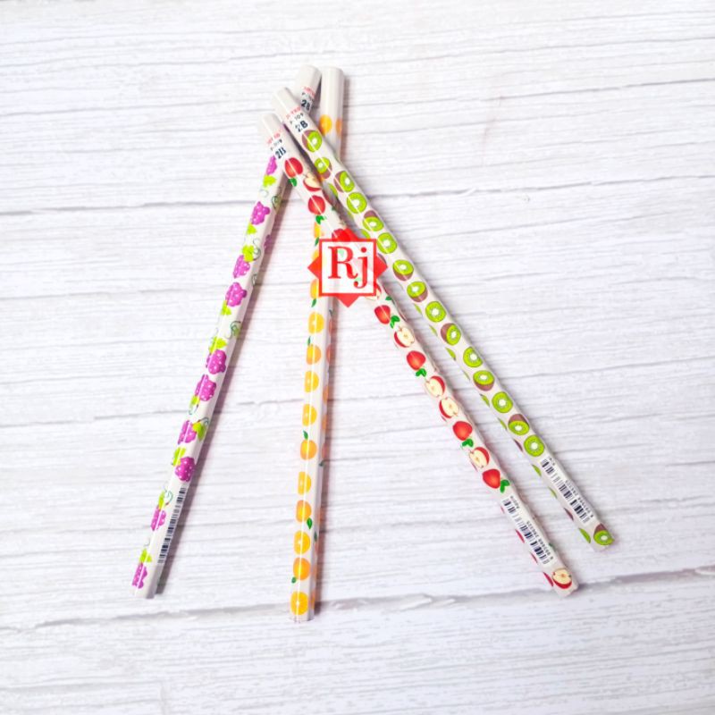 

Pensil 2B Motif Buah
