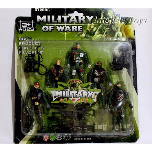 Mainan Anak Prajurit Perang - Perangan / Tentara Mainan D-25