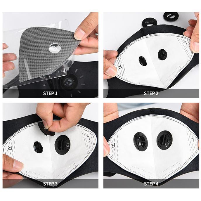 Monton Replaceable Kn95 Filter - Refill Masker Monton