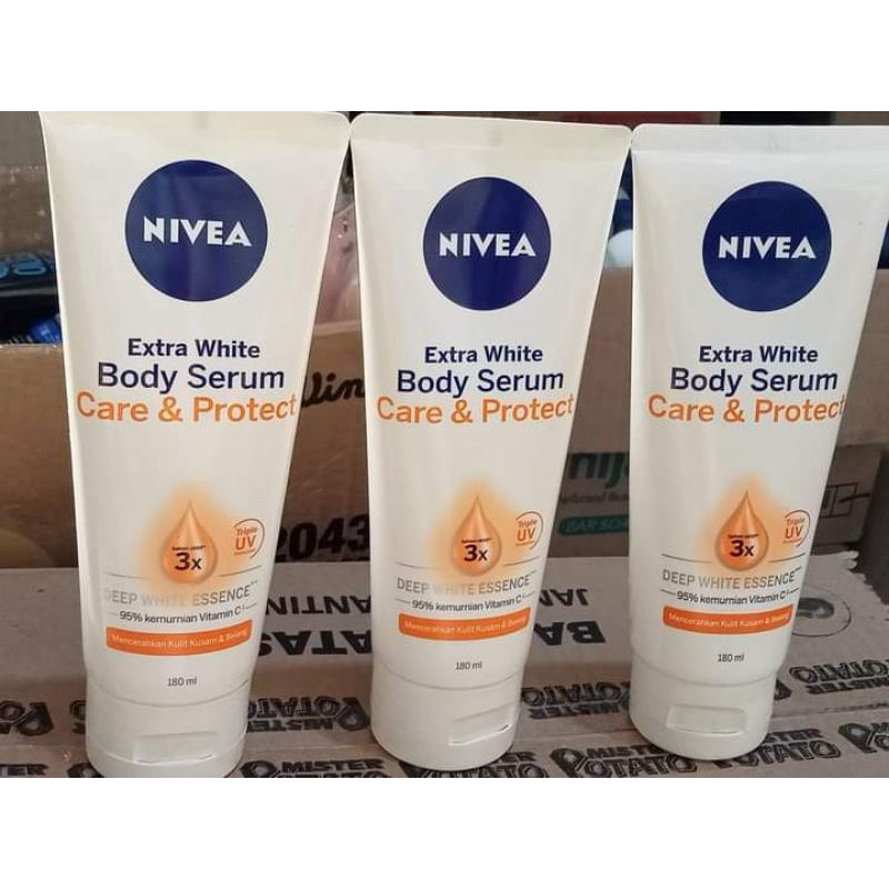 Body serum Care& Protect Nivea
