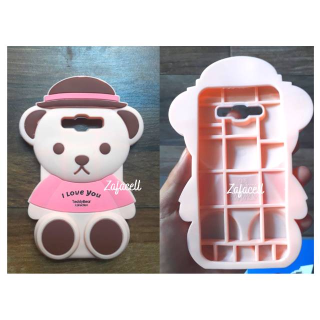 Softcase 3D Samsung Galaxy J2 Prime / j2prime Case Hp Silikon Cover Karakter boneka Teddybear