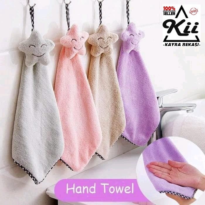 Lap Gantung Bintang - Lap Tangan Gantung - Kain Lap Hand Towel Bintang