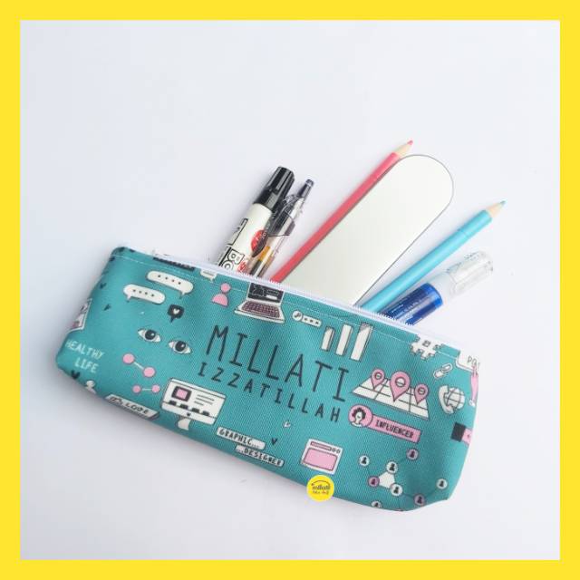 

Millati Otherstuff : Custom Pencil Case/ Tempat Pensil Desain Suka-suka
