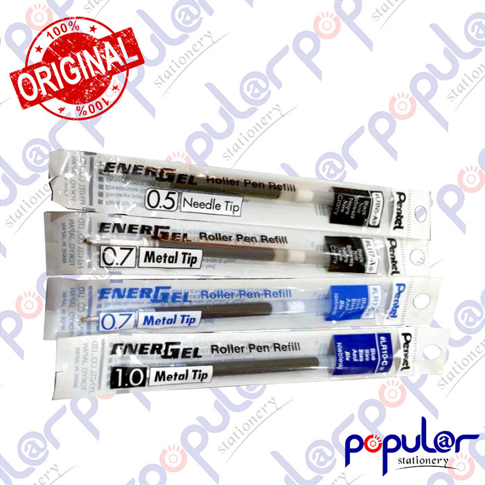 

PROMO Isi Bolpoin Pentel Energel 0.5 / 0.7 / 1.0 - Hitam