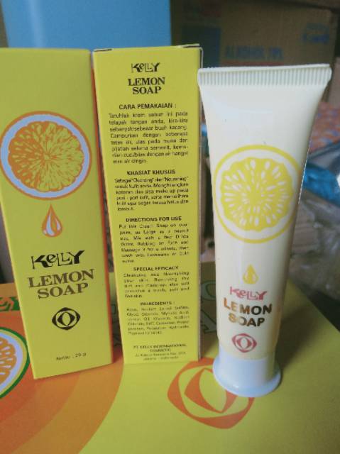 Sabun KELLY LEMON SOAP (25gr /75gr)