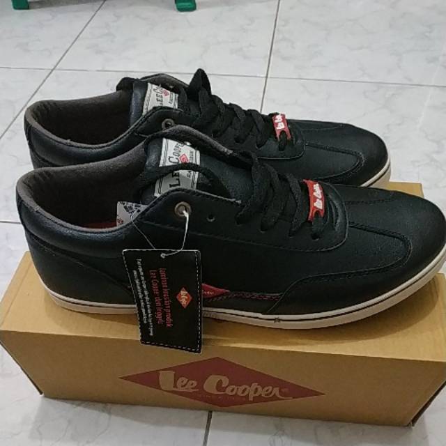 Sepatu Original Lee Cooper Cuan Low Hitam