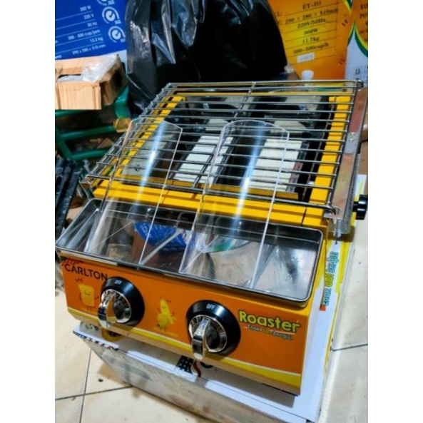 Panggangan sosis 2 tungku