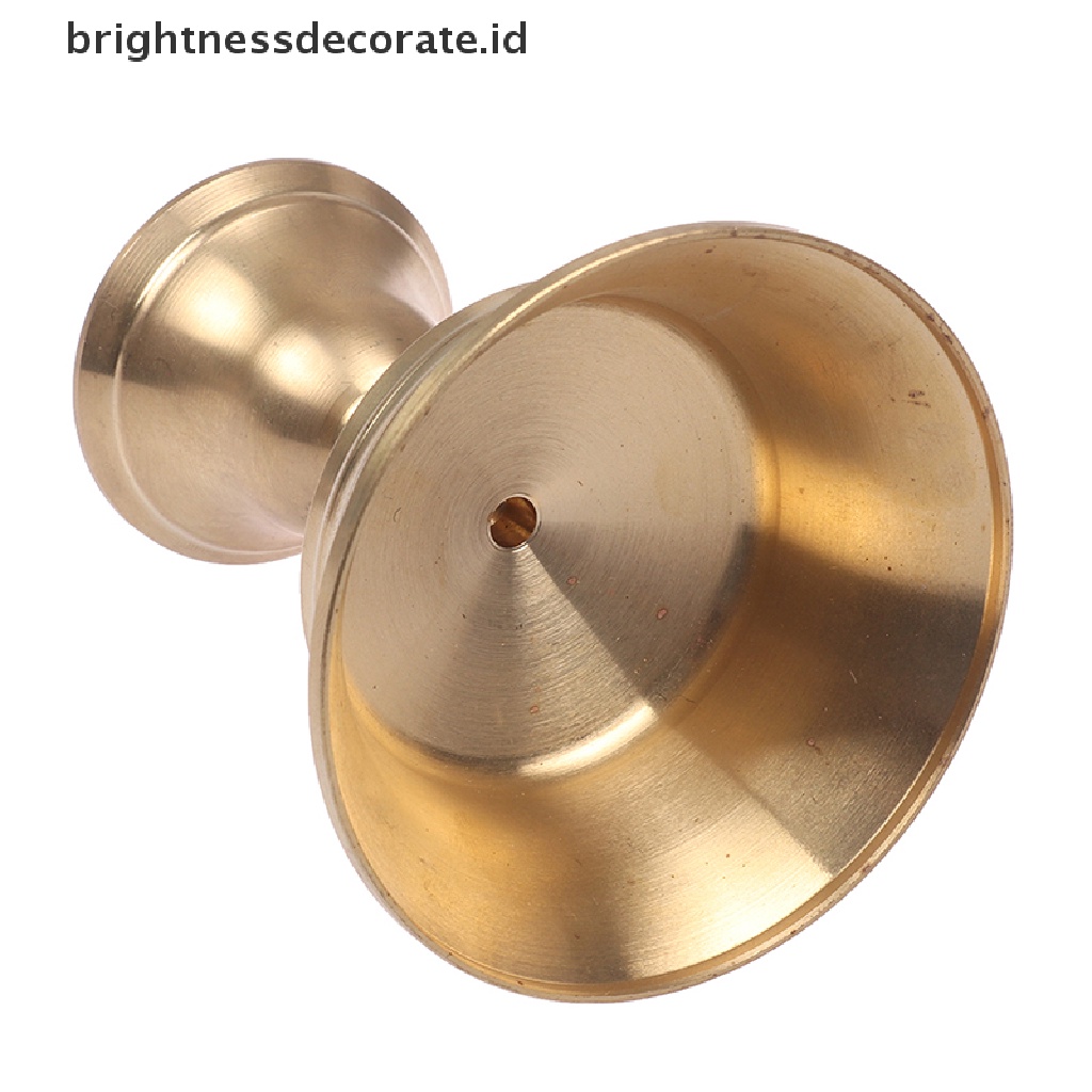 Tempat Lilin Bahan Tembaga Alloy Warna Emas Aneka Ukuran Untuk Dekorasi Rumah