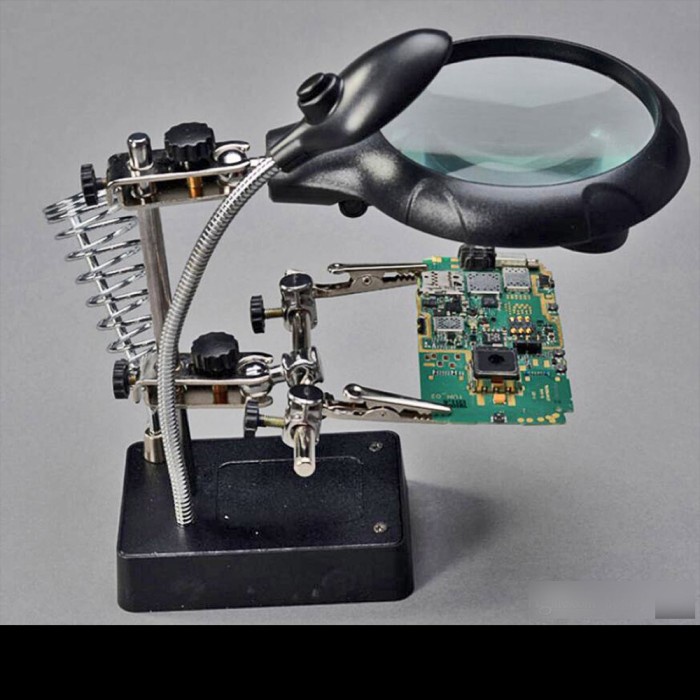 Jual A   lat Pegangan Pembantu Solder Helping 3rd Hand Clamp Kecil 6cm