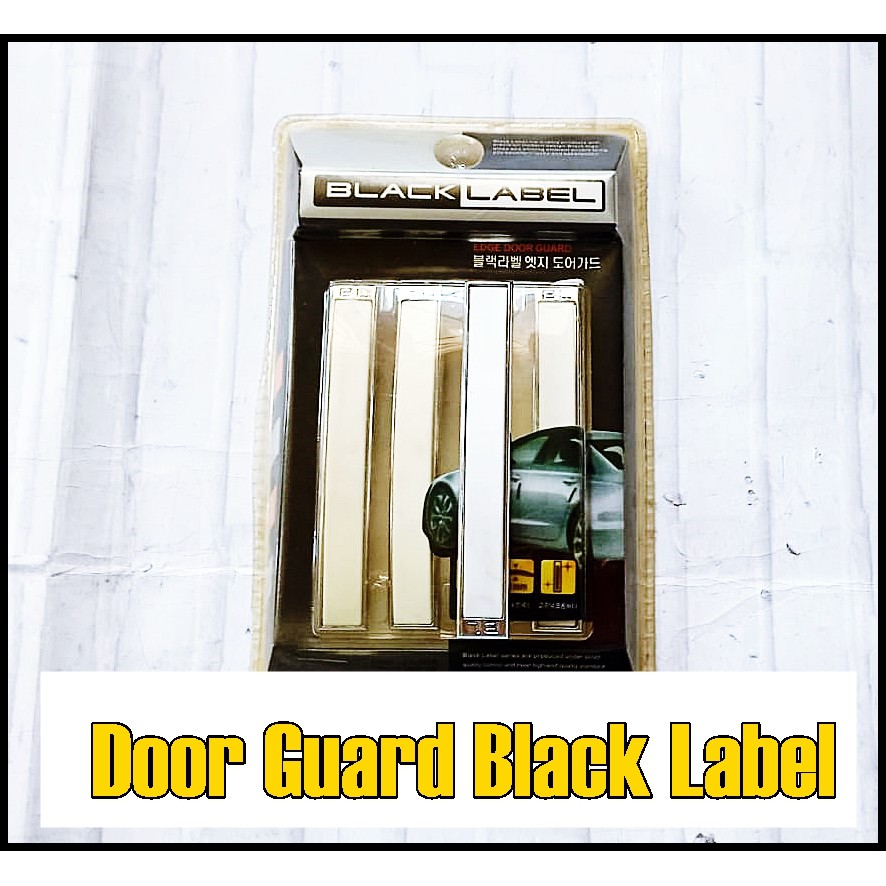 Door Guard Pelindung Pengaman Pintu Mobil Black Label