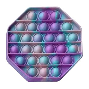 glinkshop1 Pop it Square Unicorn Dinosaurus Among Us Love Bulat popit Marble Degradasi Tie Dye-Segi8 Dye