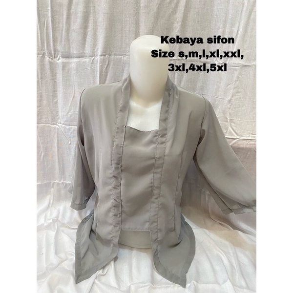 kebaya sifon polos kebaya sifon jumbo murah kebaya sifon polos murah pakaian adat bali murah kebaya 