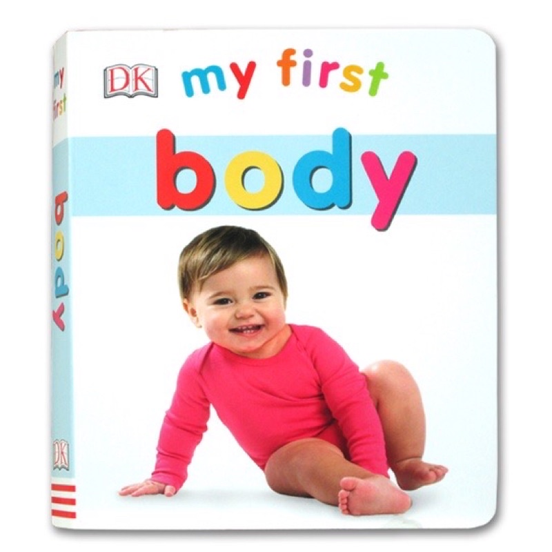 My first body by DK books preloved buku bayi board book good condition