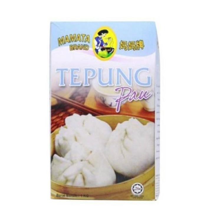 

MAMATA Tepung Pau 1kg / MAMATA Brand Tepung Pau/ Buat Pau