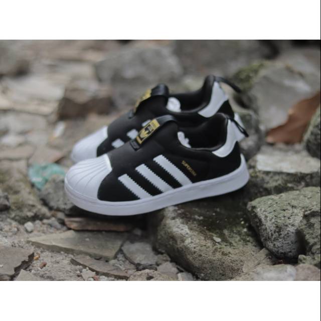 sepatu anak original Adidas superstar 360 slip on